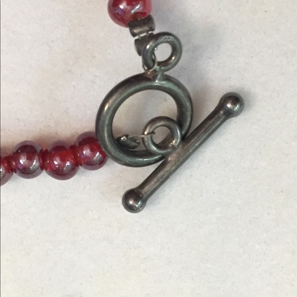 Hawaiian Ruby Hibiscus necklace - Picture 5 of 5